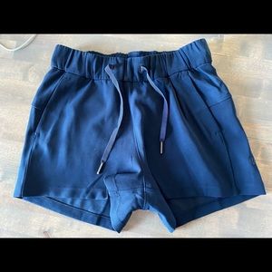 Blue lululemon shorts